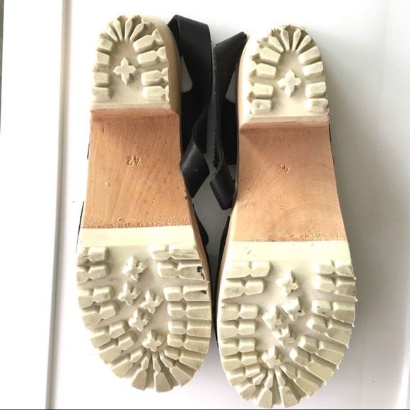 (SOLD) LOTTA’S Stockholm Swedish Highwood Clog - Picture 13 of 14